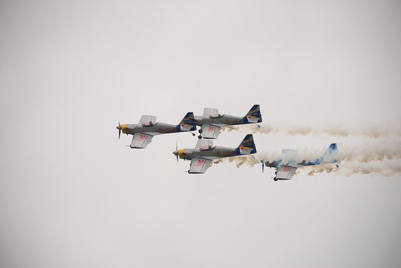 #RedBull #airshow tijdens #Formule3 #Masters