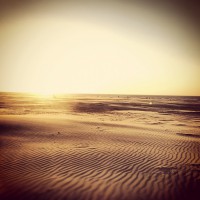Strand bij Paal 8, Terschelling (Instagram)