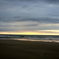 Strand bij Paal 8, Terschelling (HDR)