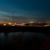 Middenterrein van circuit Zandvoort vanaf de Renaultbocht