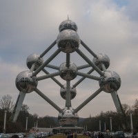 En natuurlijk mag je het Atomium niet missen in Brussel