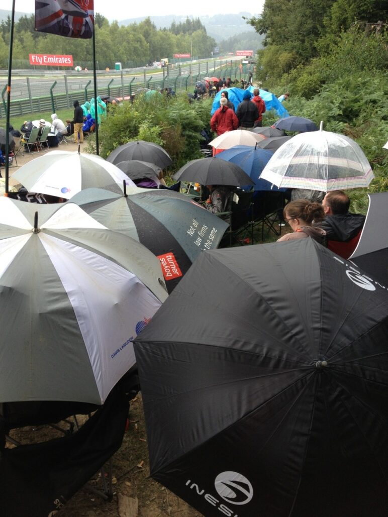 Kwalificatiedag op Spa-Francorchamps